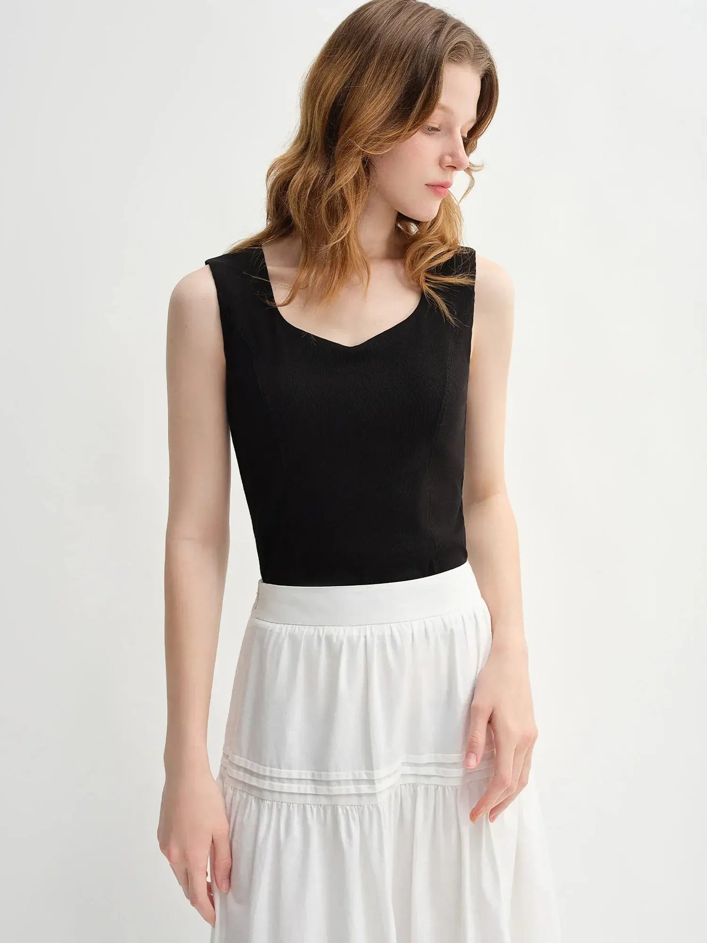 Plus-Size Fitted Tank LORAN STORE