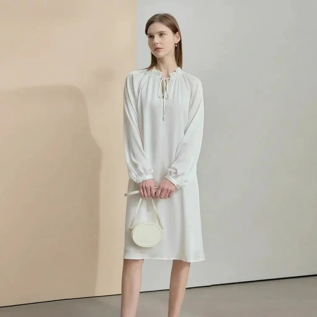 New Autumn Minimalist Elegant Casual Dress - Loran