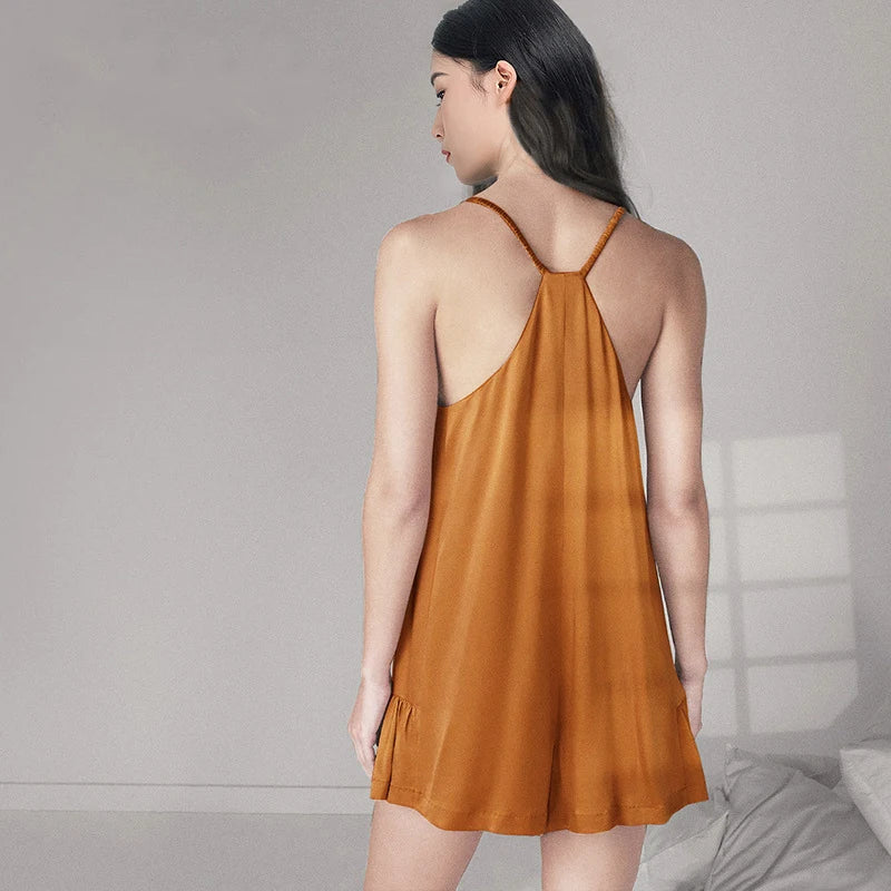 Luxury Women's Mulberry Silk Camisole Set