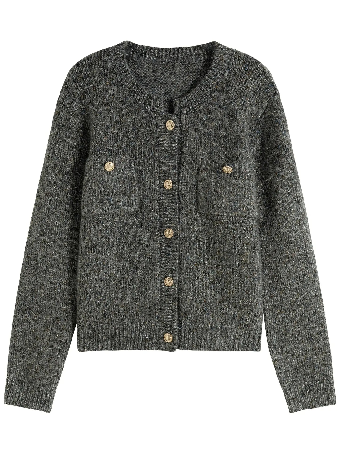 Chic Winter Knitted Cardigan Sweater Jacket for Women - Loran