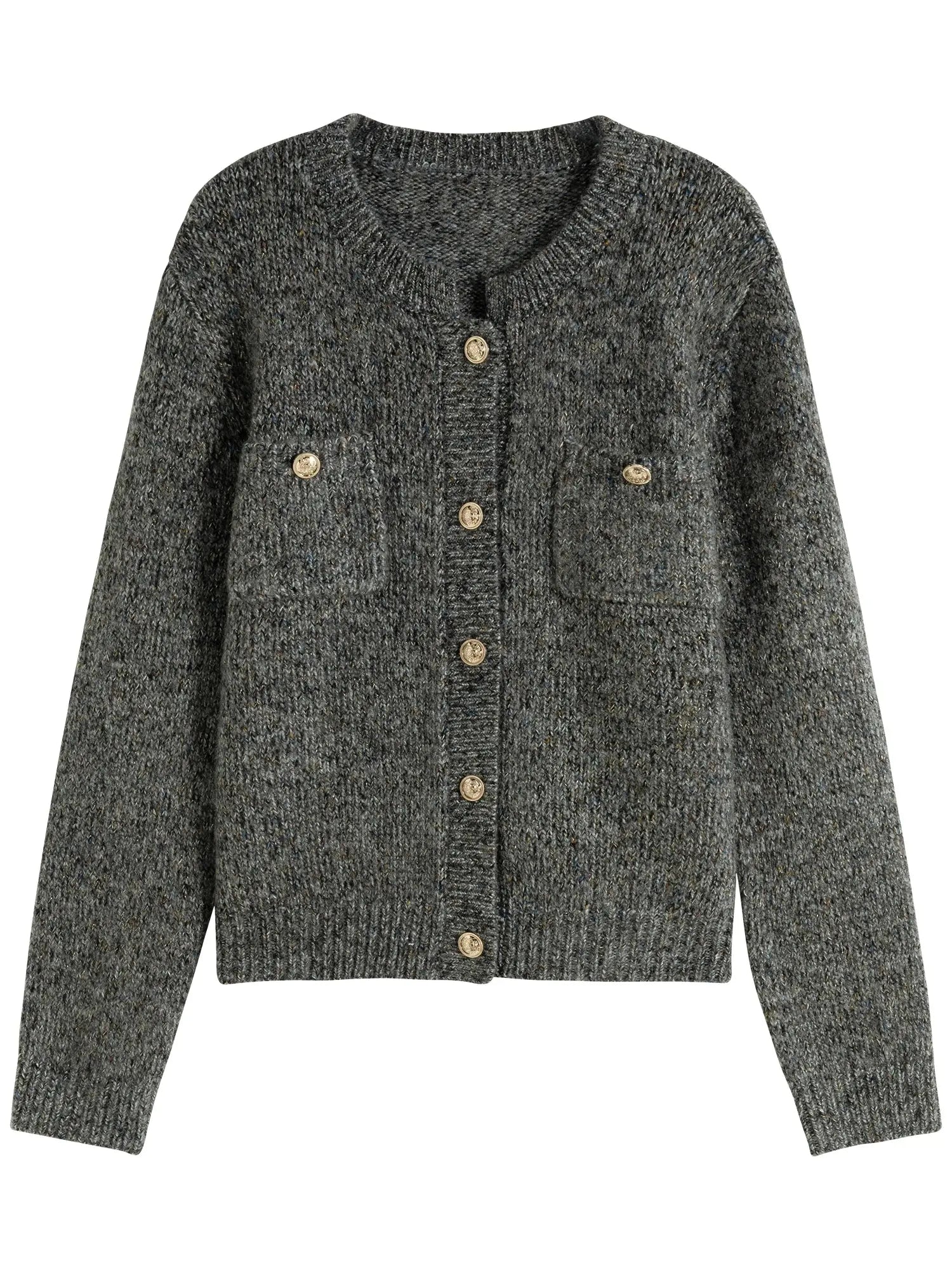 Chic Winter Knitted Cardigan Sweater Jacket for Women - Loran