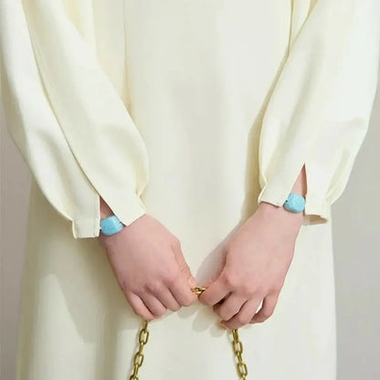 Minimalist Autumn Round Neck Dress - Loran