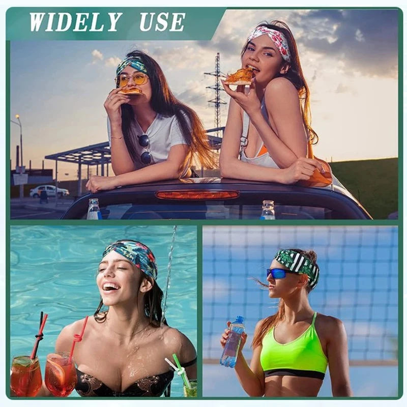 Women's Wide Elastic Yoga & Sports Hairband
