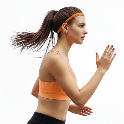 4-Pack Non-Slip Elastic Sports Thicken Headbands