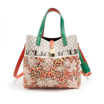 CH Floral Shoulder Bag Classic Large Fashion Tote