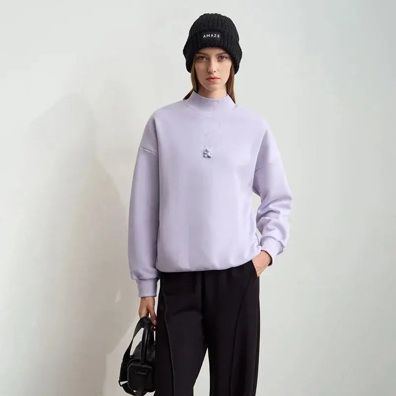 Warm & Fuzzy Bear Sweater Top - Loran
