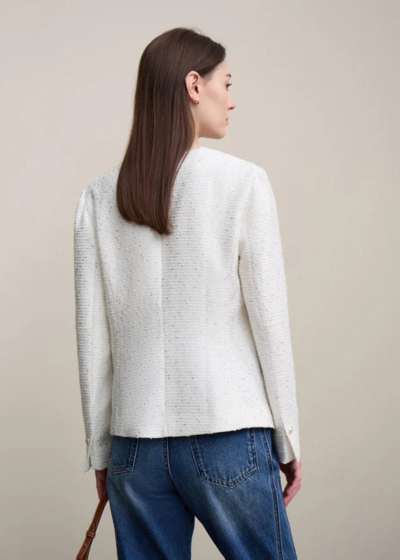 Amii Blazer Women 2026 Spring New Elegant Versatile V-neck Jacket Female Single Button Slim Women's Long Sleeve Top 12641057 Loran