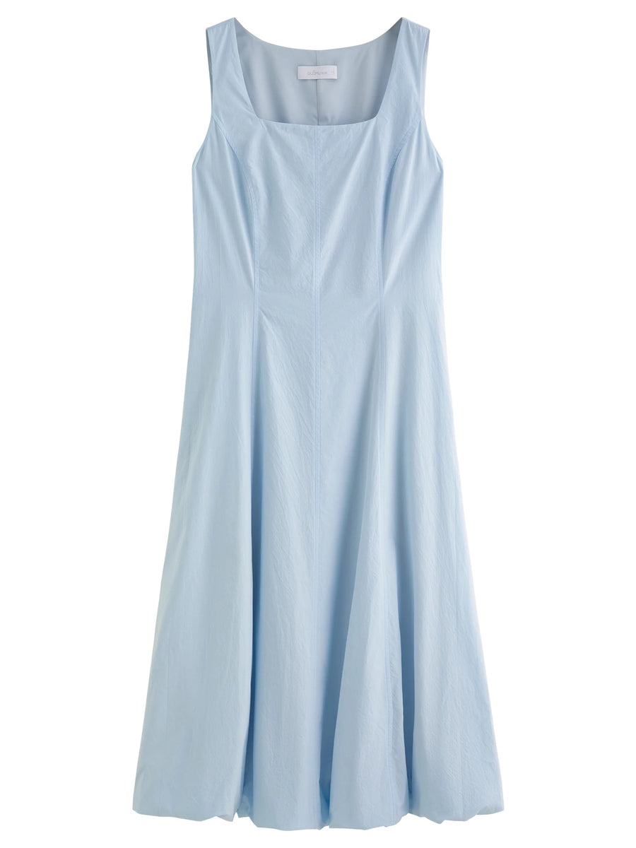 New French Style Plus Size Strappy Dress