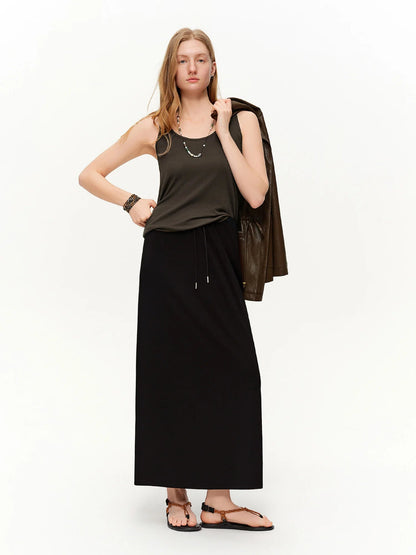 Women’s Striped 2-Piece Set Spring Sleeveless Casual Fit Loran
