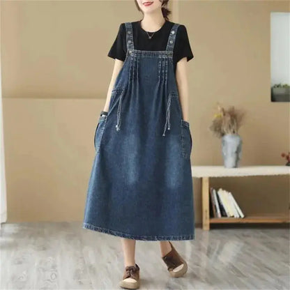 Denim Dress: Casual & Versatile Style - Loran