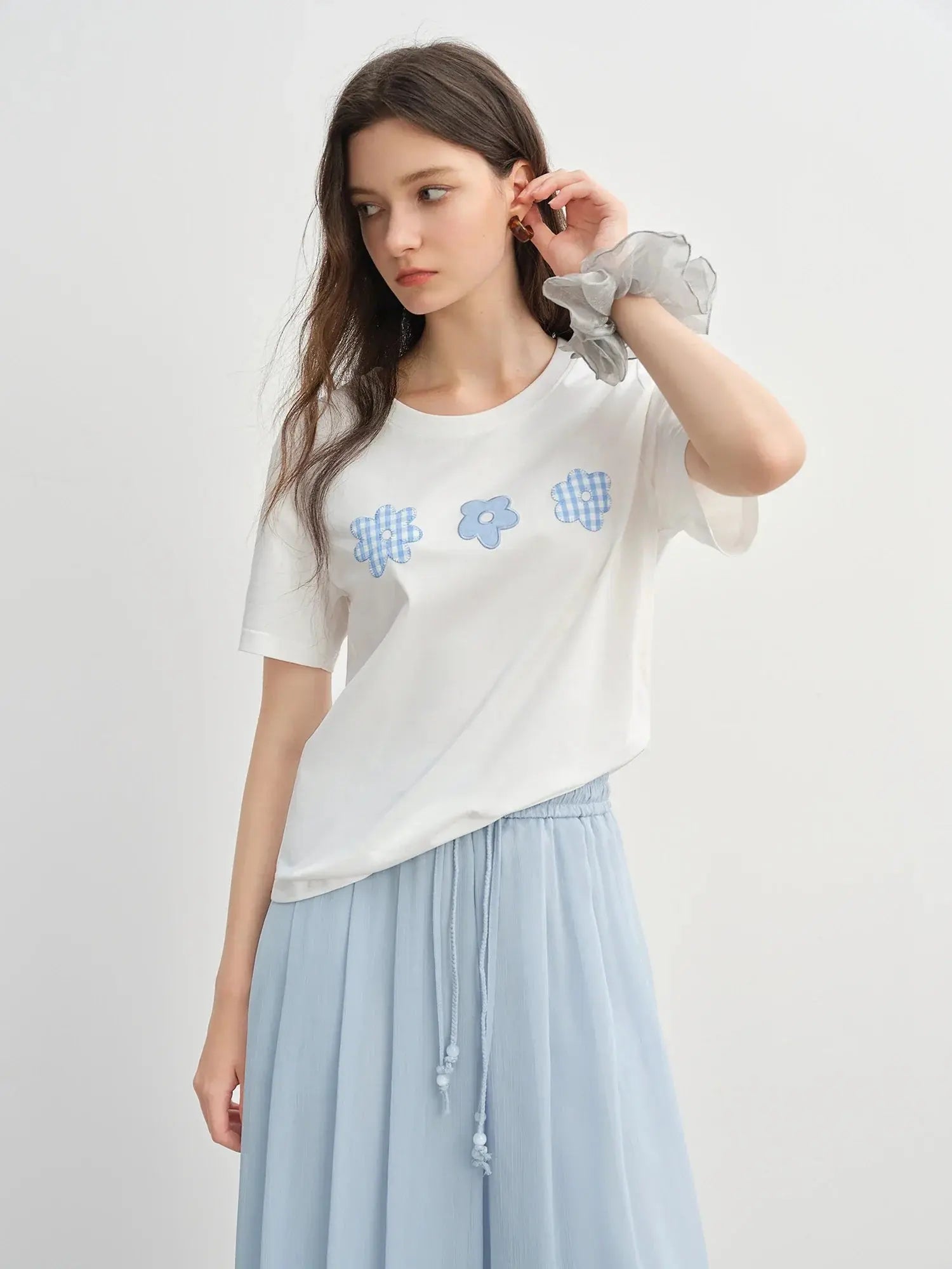 Women’s Plus Cool-Touch Round Neck Tee LORAN STORE