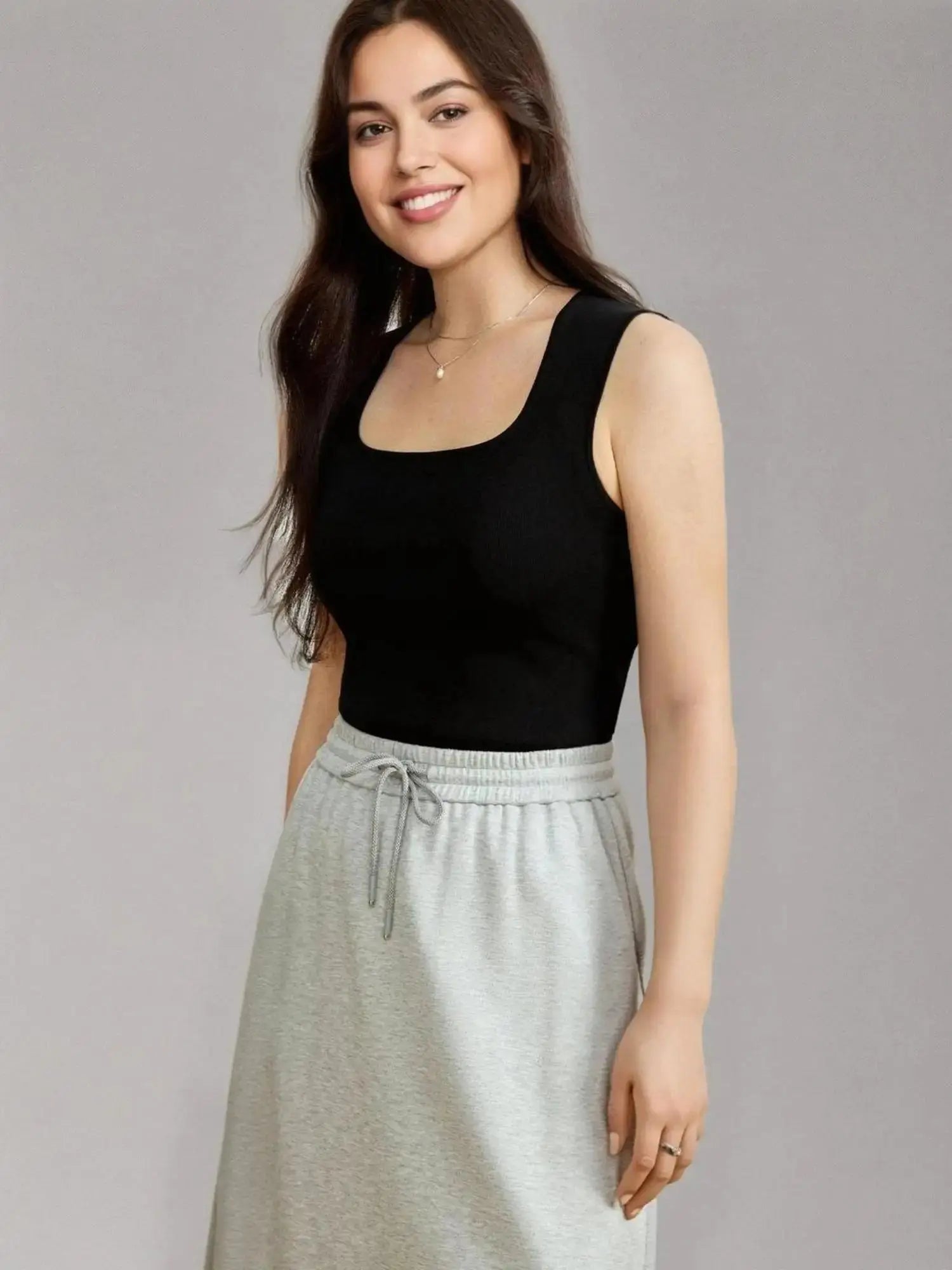 The Essential U-Neck Knit Camisole LORAN STORE