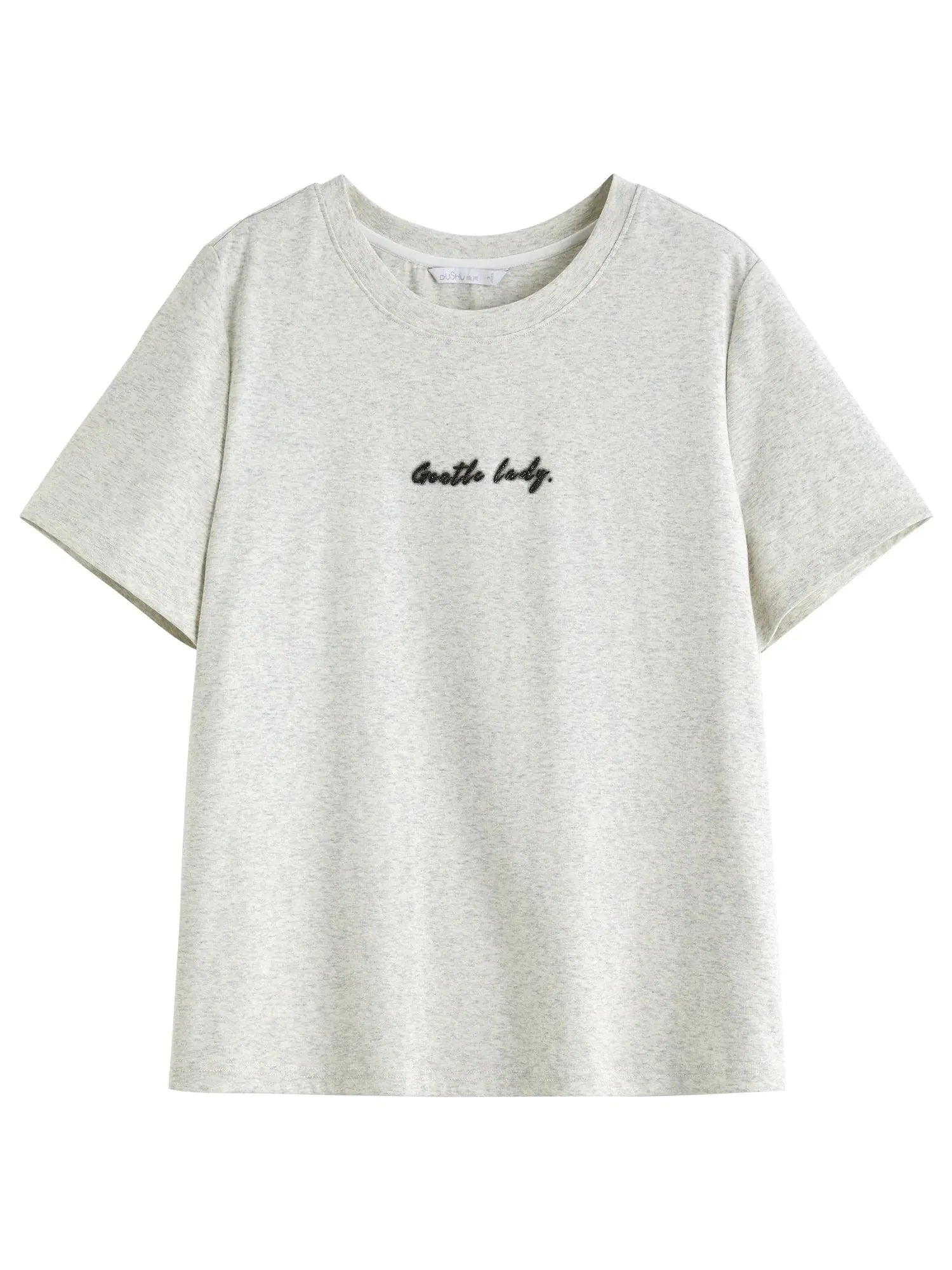 Plus-Size Contrast Letter Tee LORAN STORE