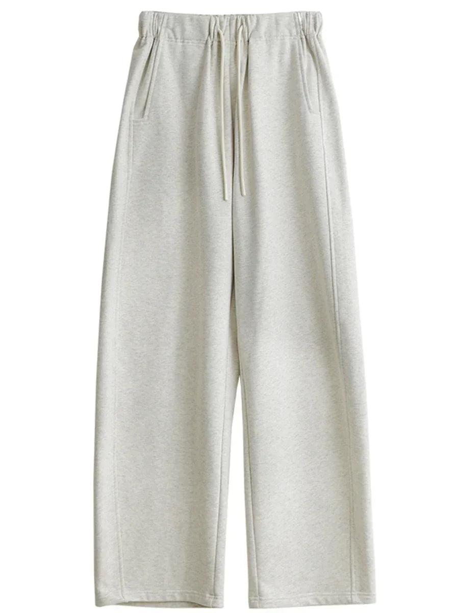 Women’s High Waist Wide Leg Pants Autumn Streetwear Loran