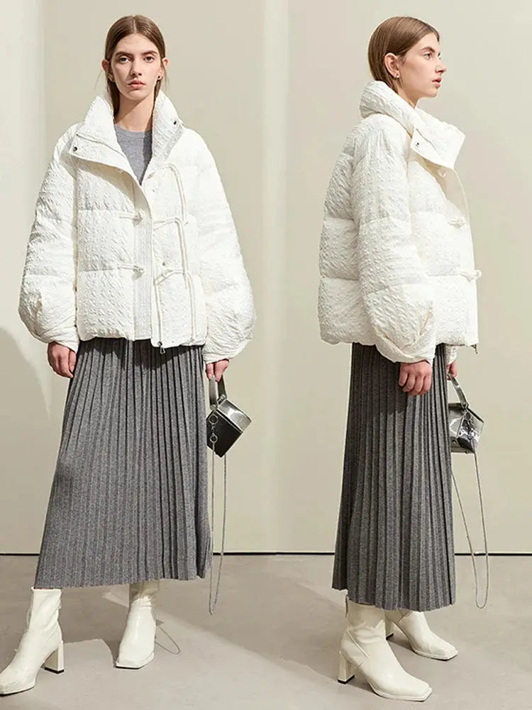 Women's Minimalist Padded Winter Jacket - Loran