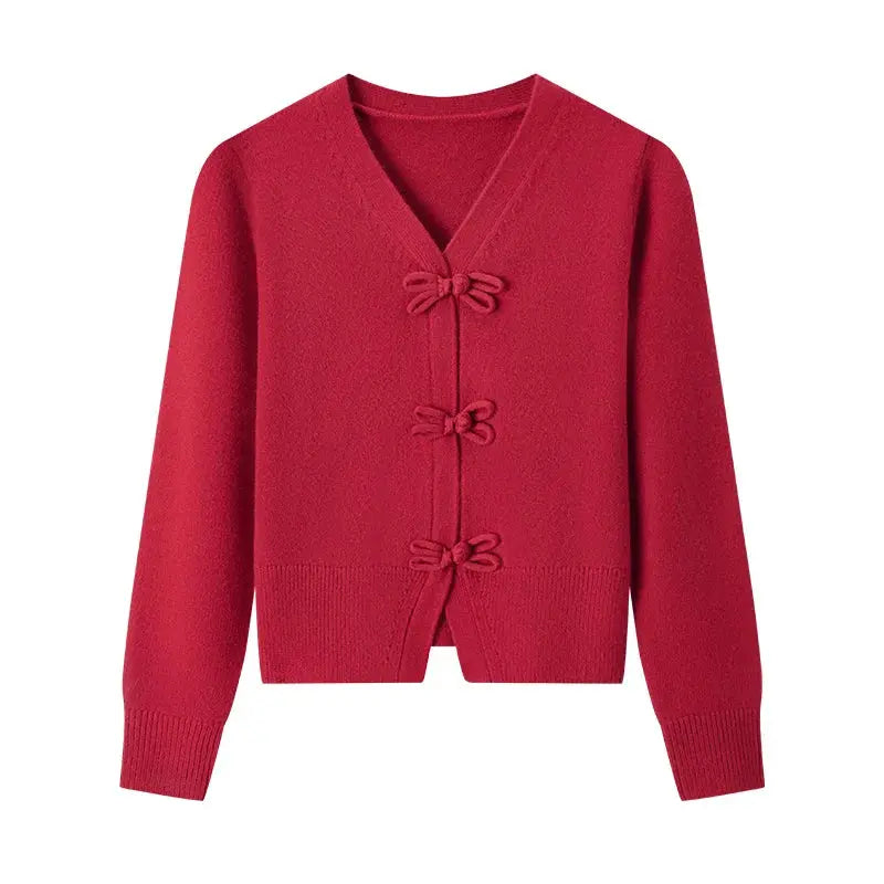Women's Gentle Bowknot Cardigan LORAN STORE