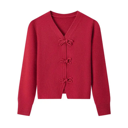 Women's Gentle Bowknot Cardigan LORAN STORE