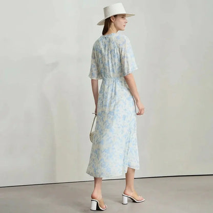 Minimalist Summer Round Neck Midi - Loran