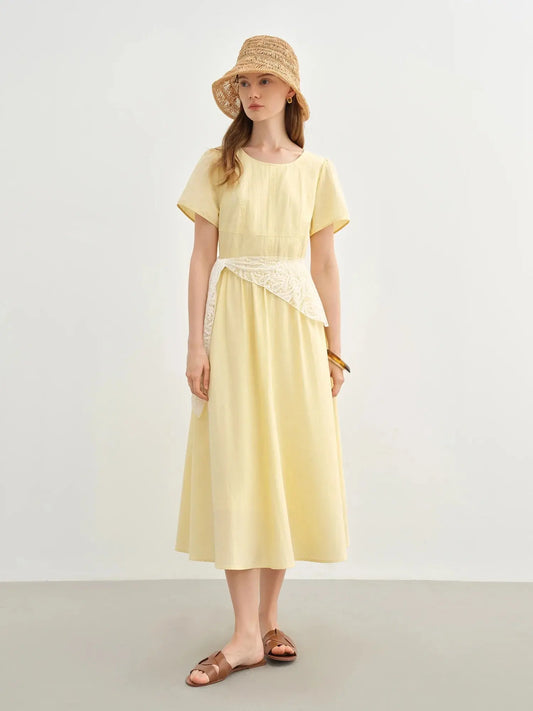 Chic & Slimming Long Dress for Summer - Loran
