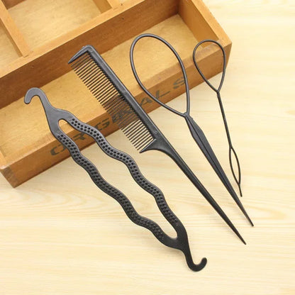 Magic Hair Styling Tools & Braiding Accessories Set