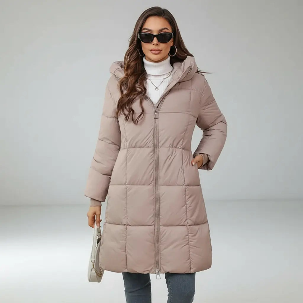 Women's Casual Thick Down Cotton Short Coat for Winter - Loran