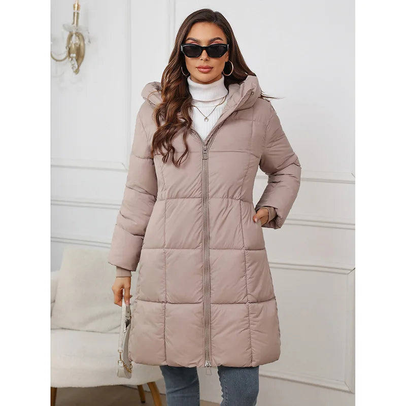 Women's Casual Thick Down Cotton Short Coat for Winter