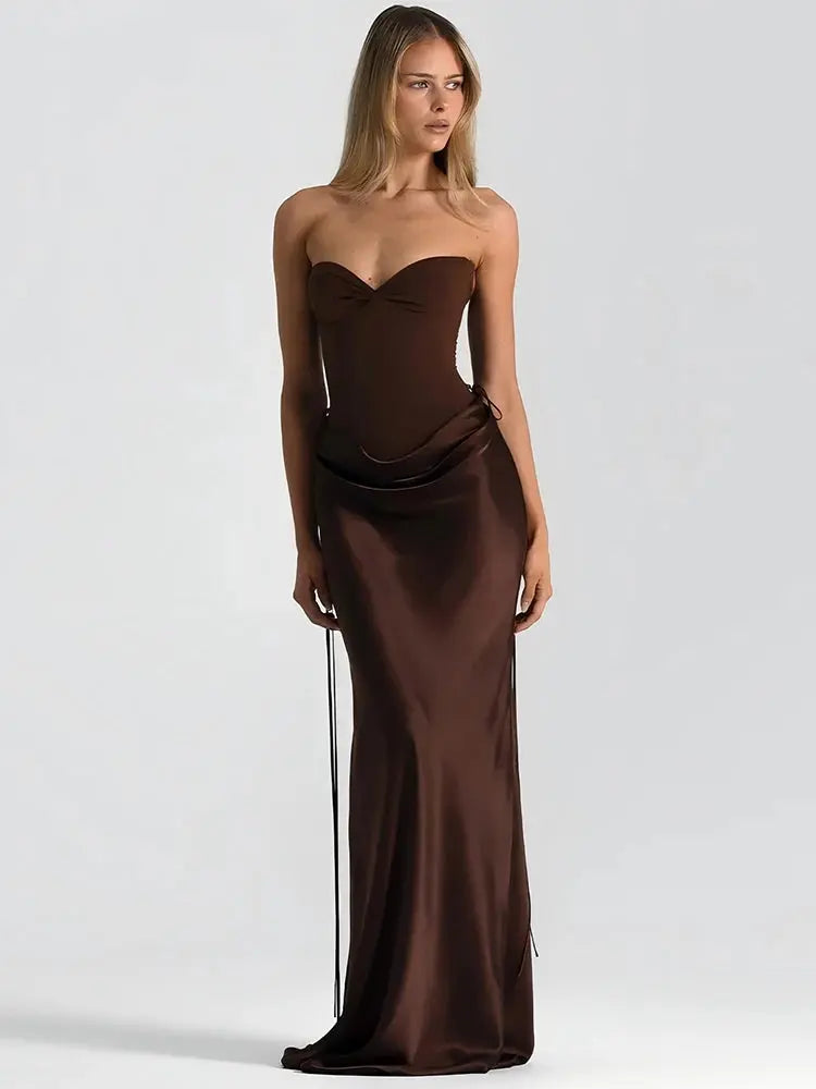 Off-Shoulder Backless Bodycon Party Dress - Loran