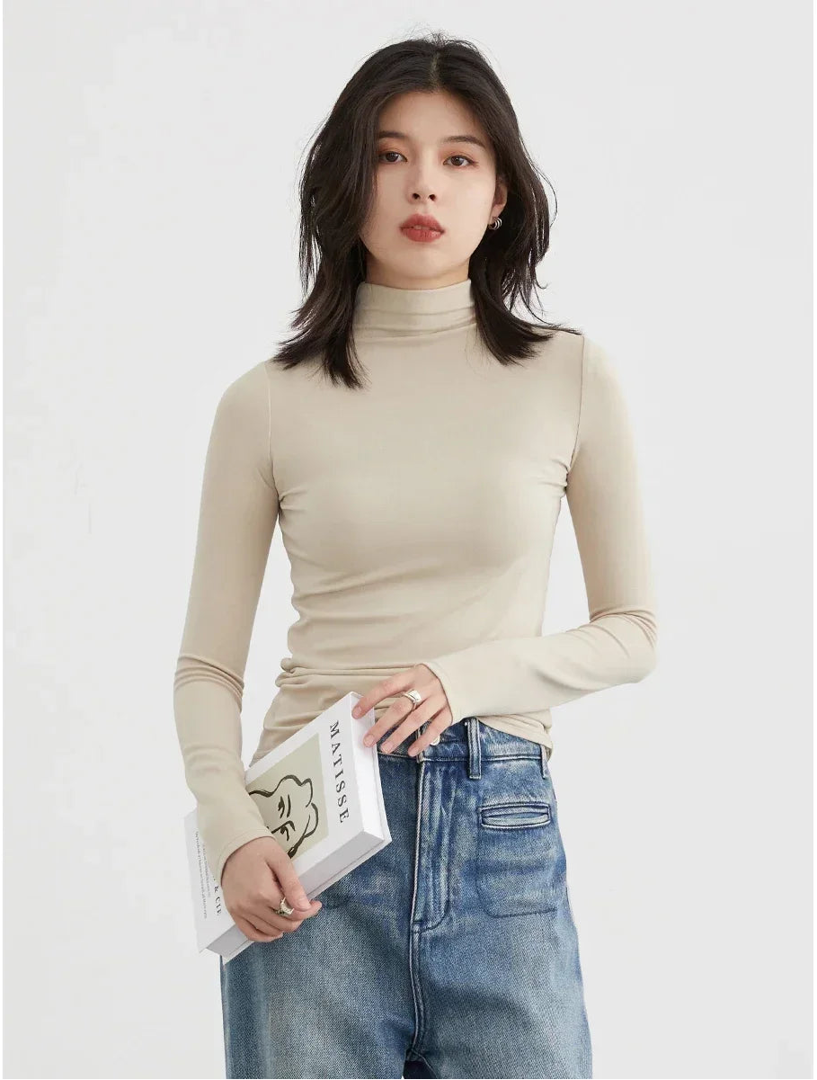 Spring/Autumn Women’s Base Layer Tee - Slim Fit Top Loran