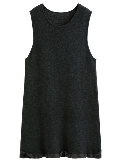 Simple Chic Knitted Mini Dress - Loran
