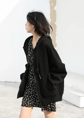 CHIC VEN Women's Hoodies Sweatshirts Casual Loose Sports Women Jackets Streetwear Female Coat Fashion Tops Spring Autumn 2022 Loran