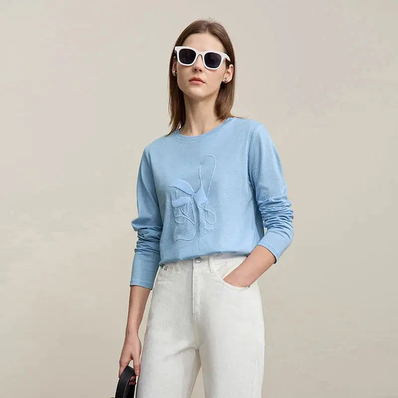 Long-Sleeve Printed Bamboo LORAN STORE