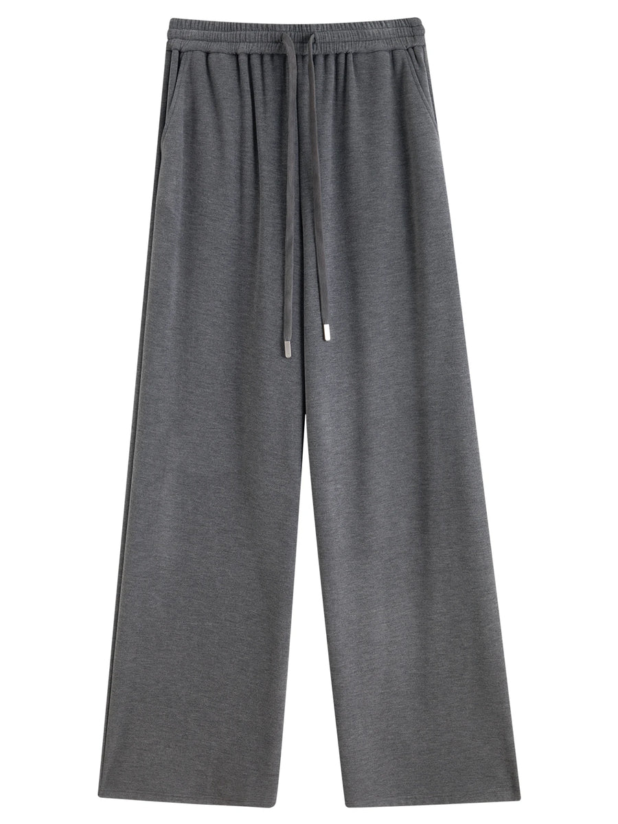 Waist-Defined Sweatshirt and Jogger Set