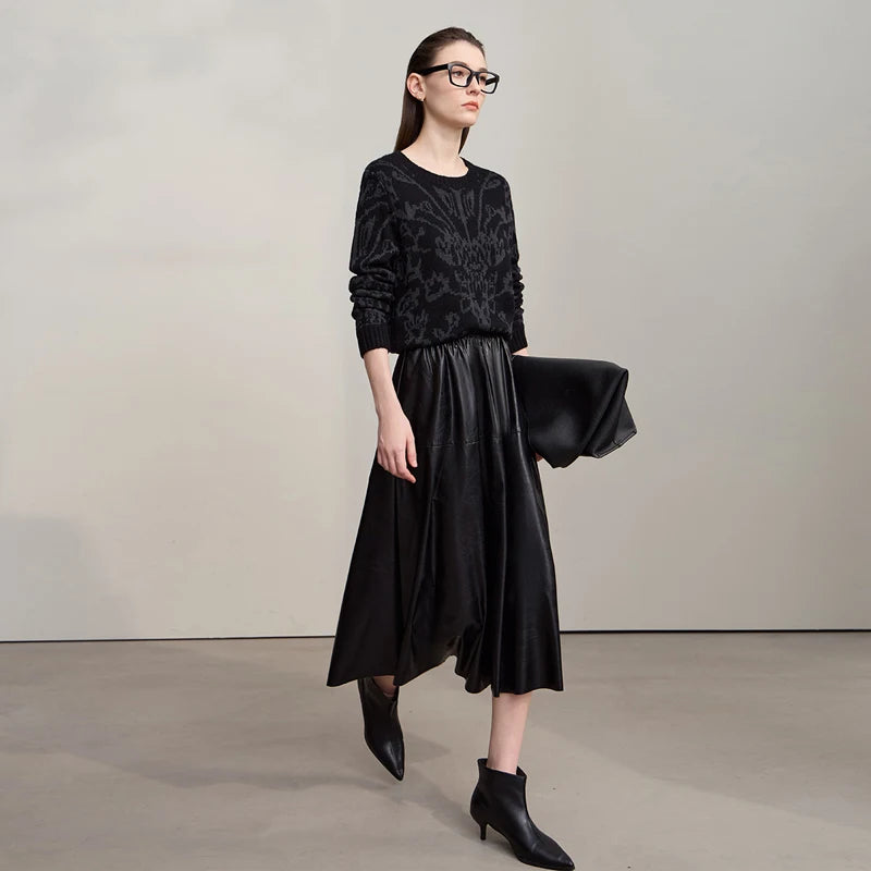 Women's Winter Elegant Long-Sleeve Sweater