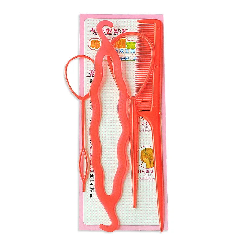 Magic Hair Styling Tools & Braiding Accessories Set