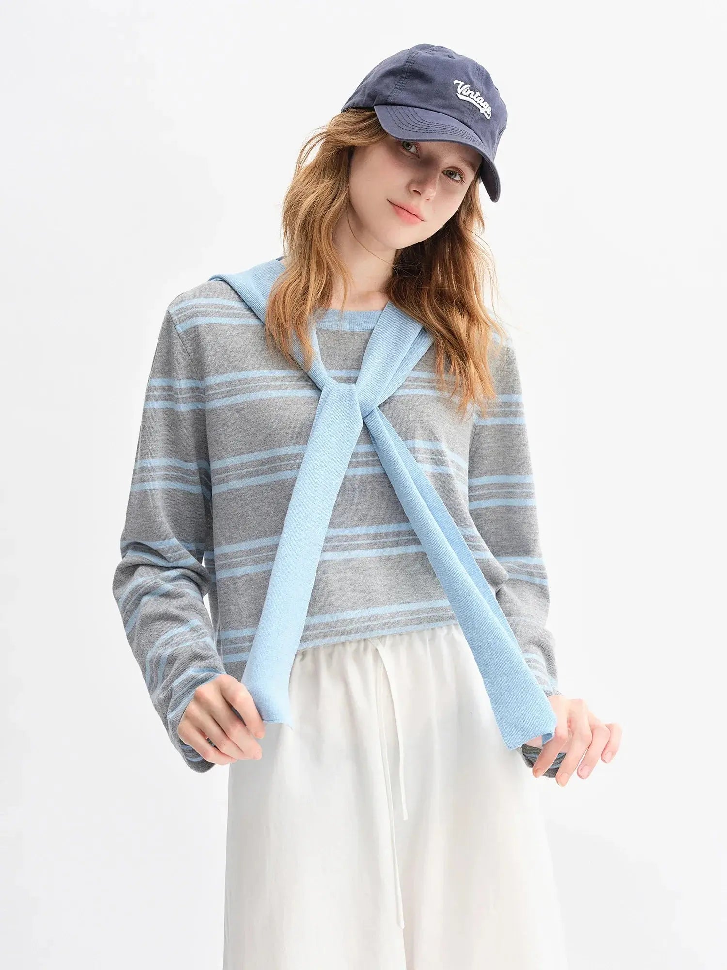 3-Piece Sweater, Skirt, and Shawl Set LORAN STORE