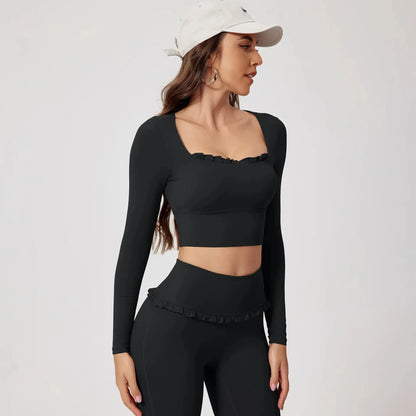 Activewear Suit: Long-Sleeve Top and Bottoms - Loran