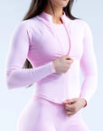 Luxury Seamless Stretch Sports Jacket for Women