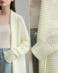 Minimalist Loose Knit Cardigan