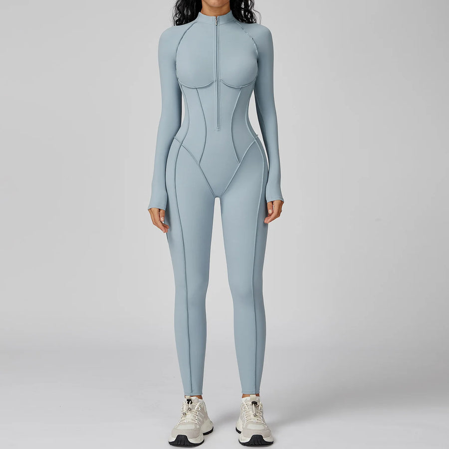 Sport Bodysuit Jumpsuit for Women's Fitness