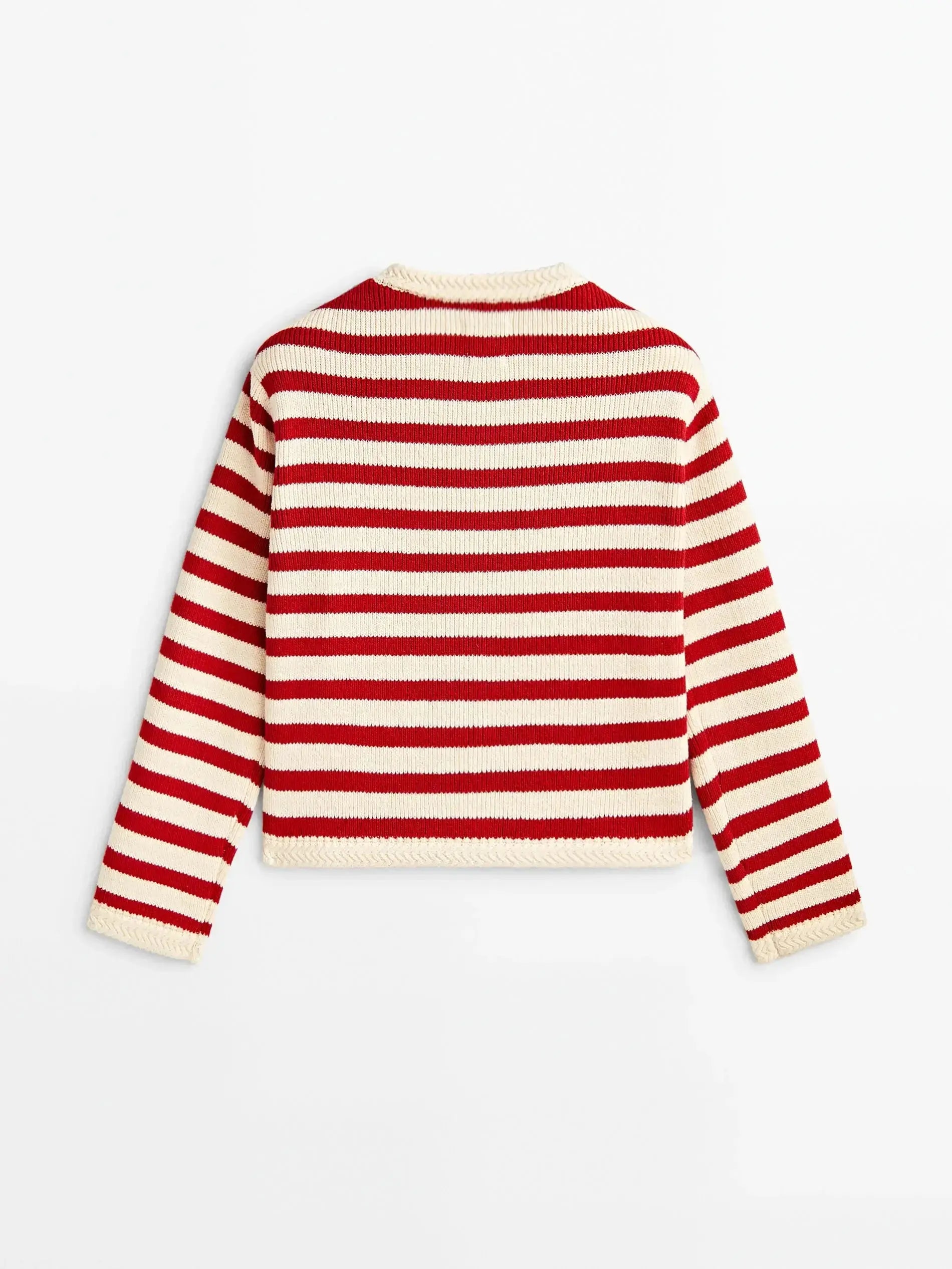 Slim-Fit Striped Cardigan for Spring LORAN STORE