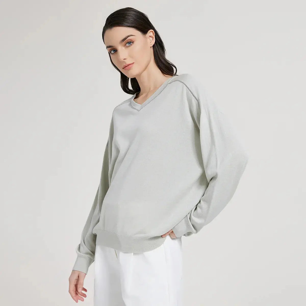 Women’s Premium Silk-Blend Pullover LORAN STORE