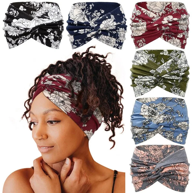 Women's Non-Slip Sports Headbands Soft & Elastic