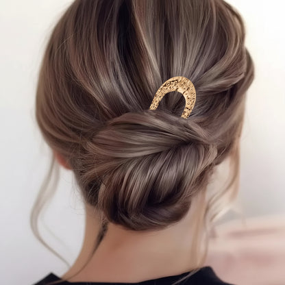 Alloy U-Shaped Chic & Versatile Women's Hair Clip