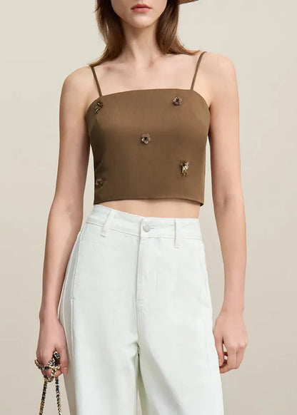 Amii V-Neck Women's Jacket 2026 Spring New Slim Sleeveless Vest Skirt Women's Separate Casual Elegant Women's Skirt 1262102 4 Loran