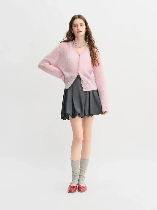 Easy-to-Wear Knitted Cardigan Sweater for Fall - Loran