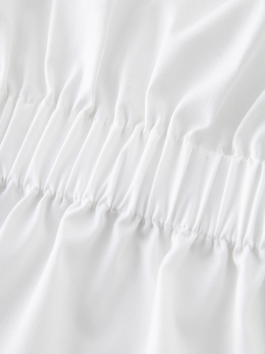 Elegant Summer Short-Sleeve Shirt