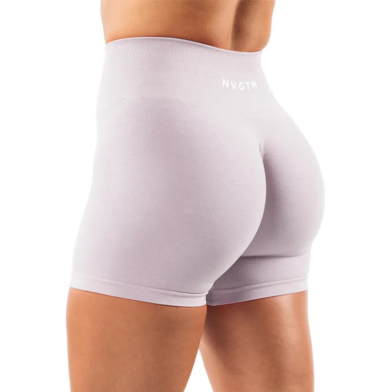 NVGTN Spandex Amplify Short Seamless Soft Workout - 3IN SMART Shop  #