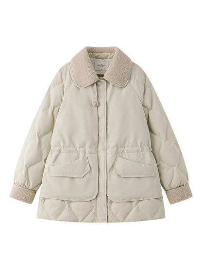 Women’s Waist-Defining Down Casual Winter Jacket Loran