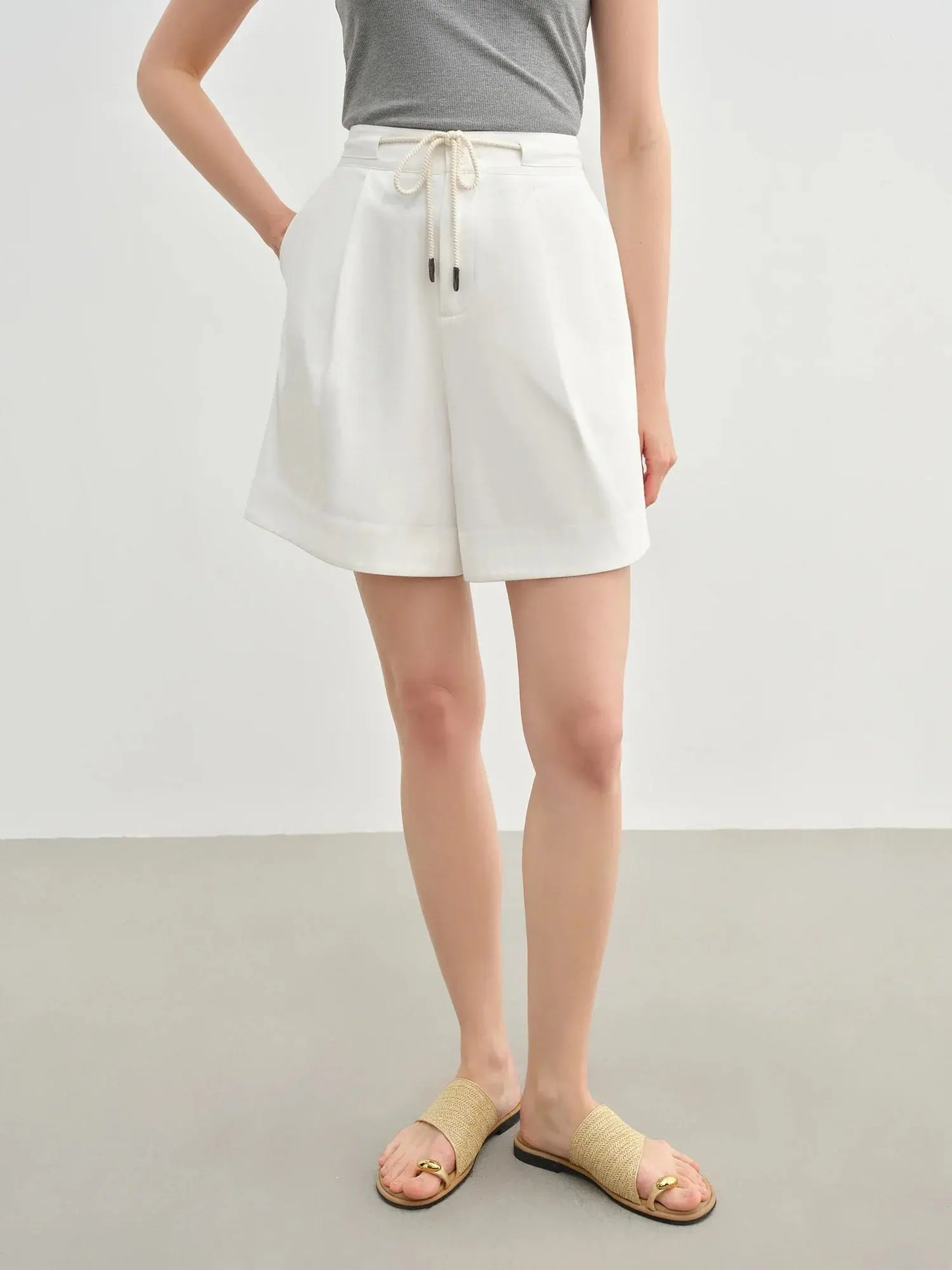 New Summer Loose Fit Drawstring Shorts LORAN STORE
