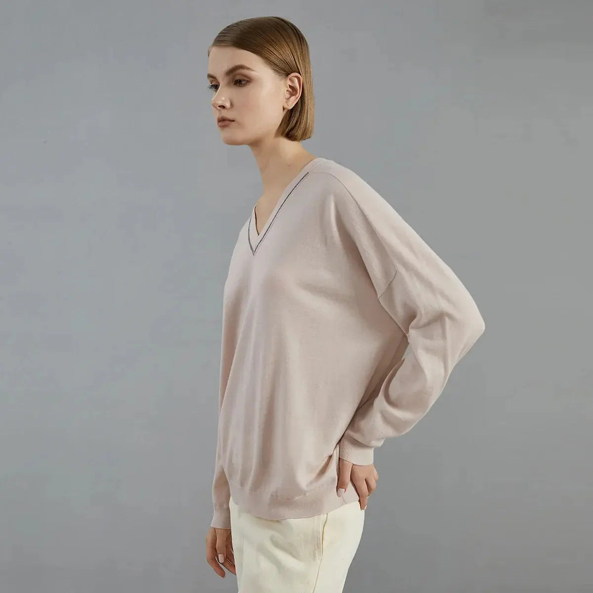 Fine-Knit Loose Fit Sweater LORAN STORE